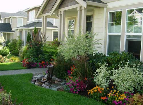 Front Yard Landscaping Design for Better Home Privacy ...