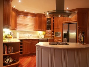 ikea wood kitchen cabinet