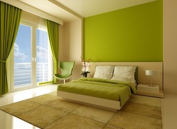 green wall paint colors