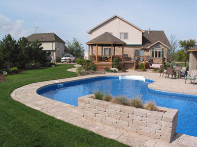 Pool landscaping pictures
