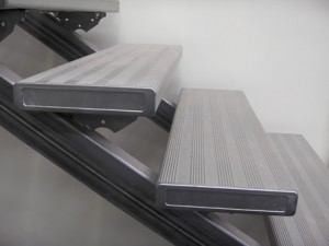 aluminium stair treads