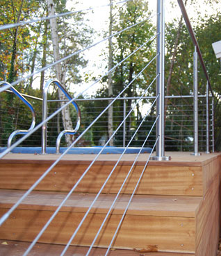 cable stair railings ideas