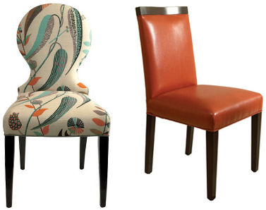 funky dining room chairs