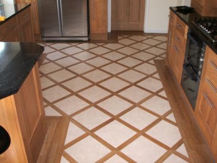 Kitchen floor design