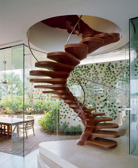 spiral staircase design idea