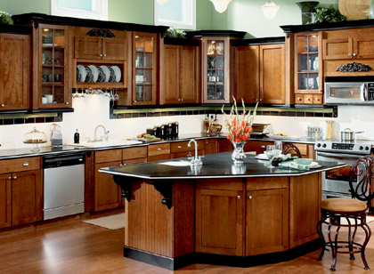 custom kitchen cabinets pictures