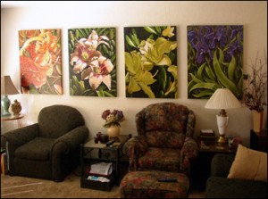 living room art