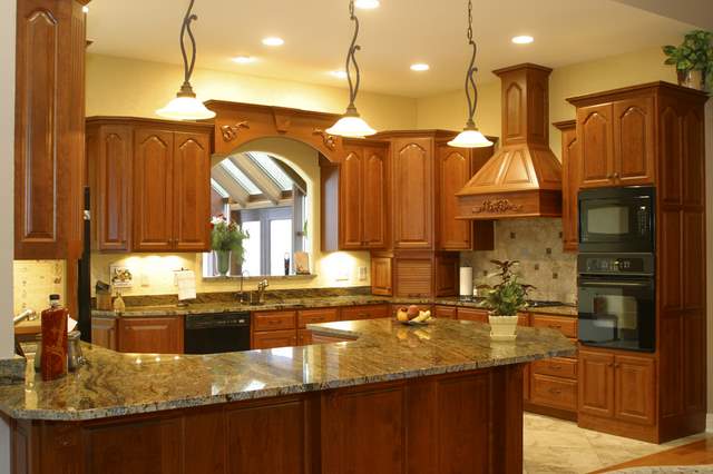 marble kitchen countertops pictures