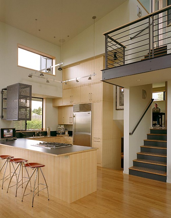contemporary split level house plans