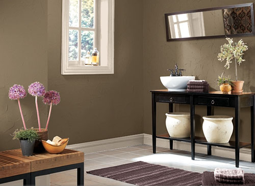 brown living room color schemes