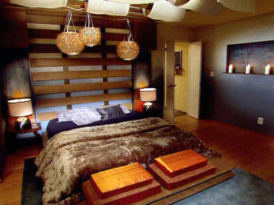 Bedroom with Japanese theme